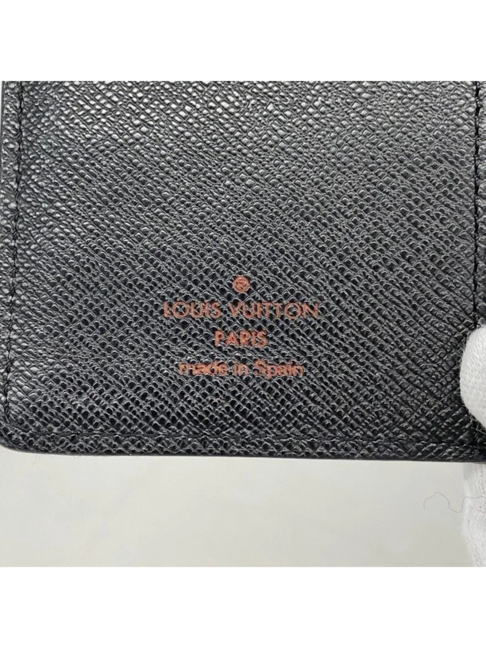Louis Vuitton Notebook Cover Epi Agenda PM Noir